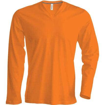 T-shirt manches longues col V Kariban