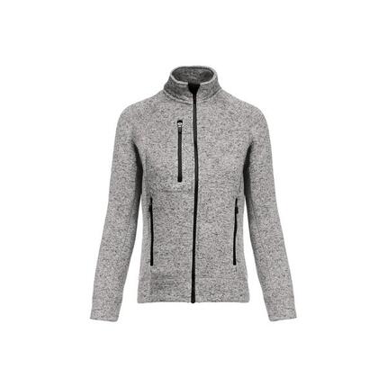 Veste zippée chinée femme Kariban