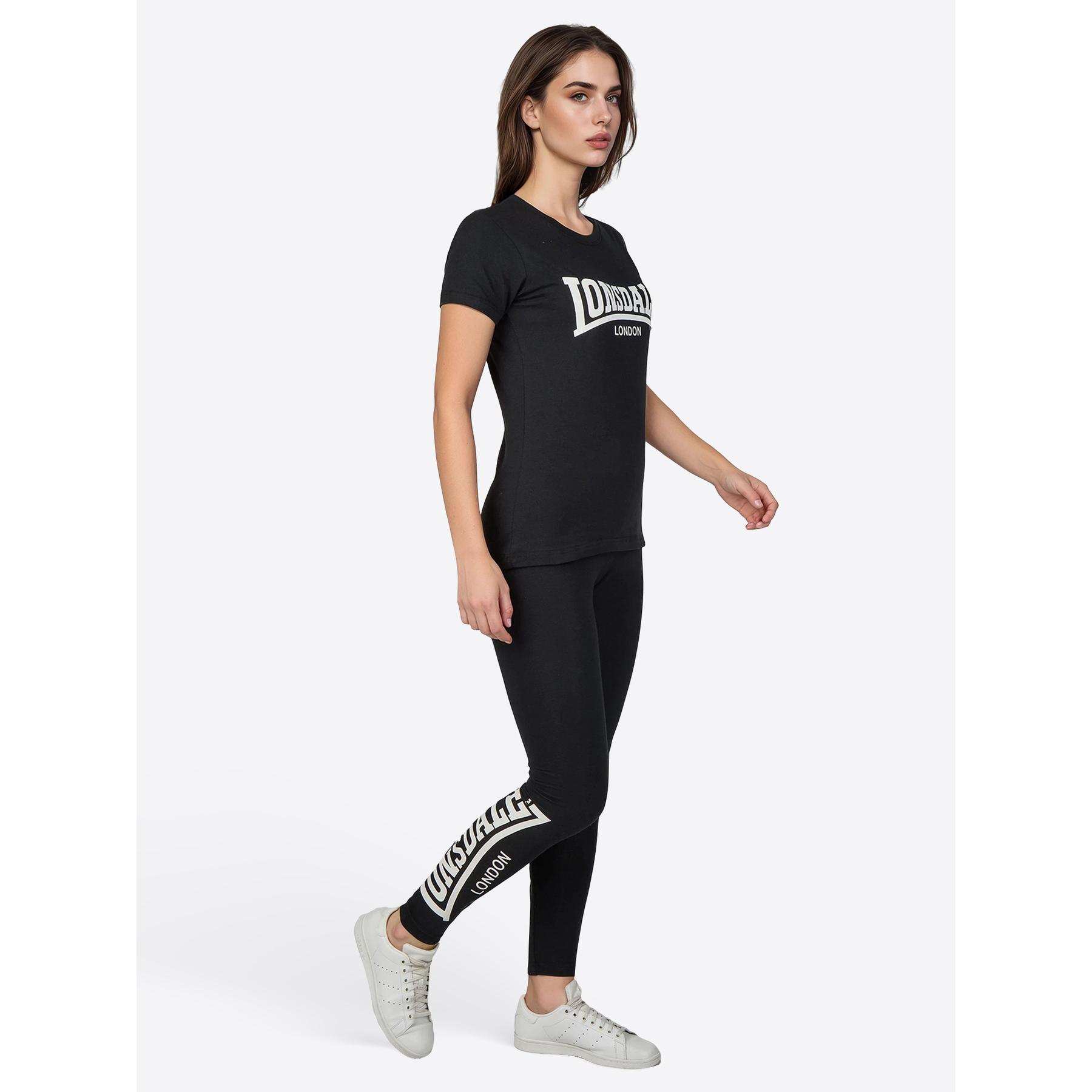 Conjunto de camiseta y leggins para mujer Lonsdale Juniper 3/7