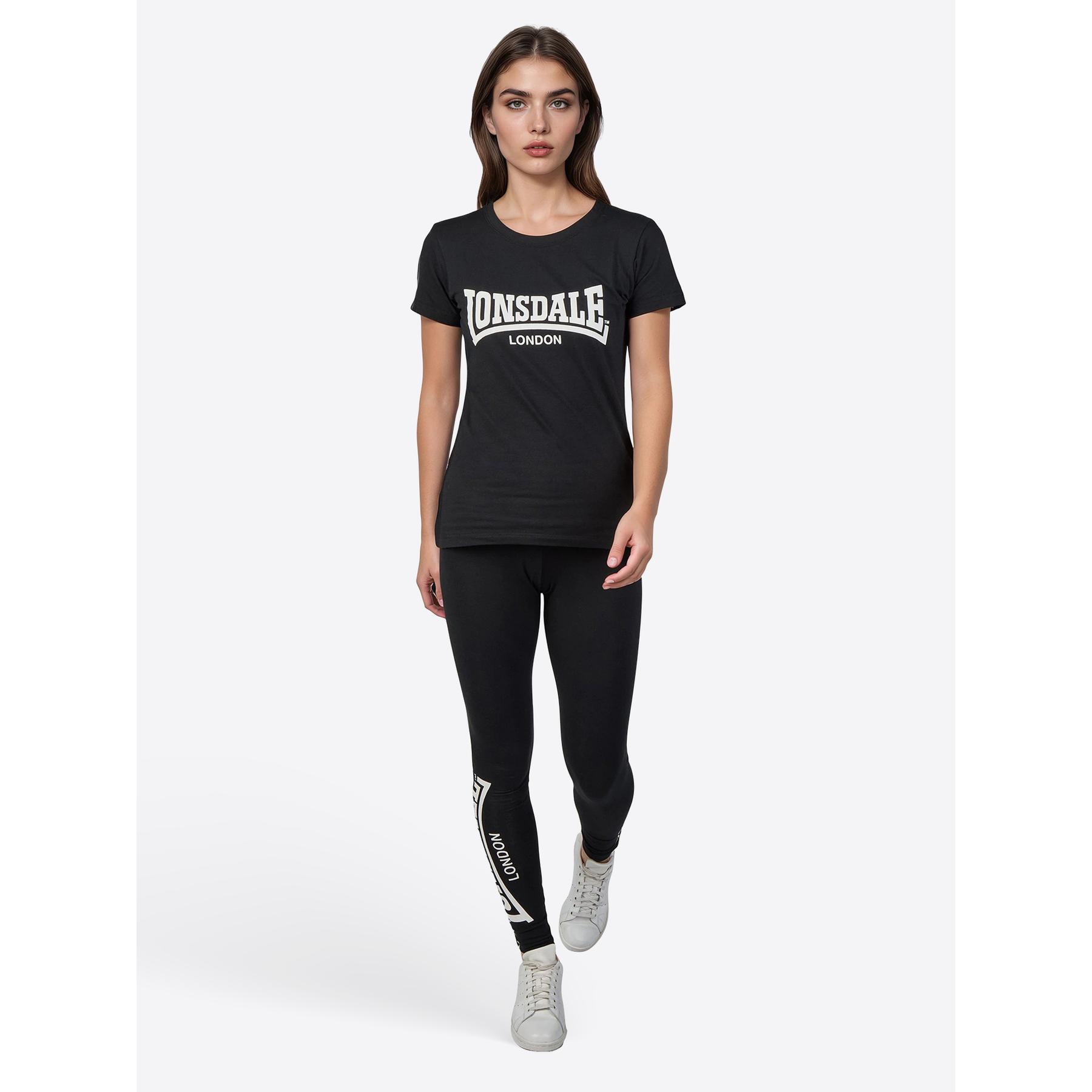 Conjunto de camiseta y leggins para mujer Lonsdale Juniper 2/7