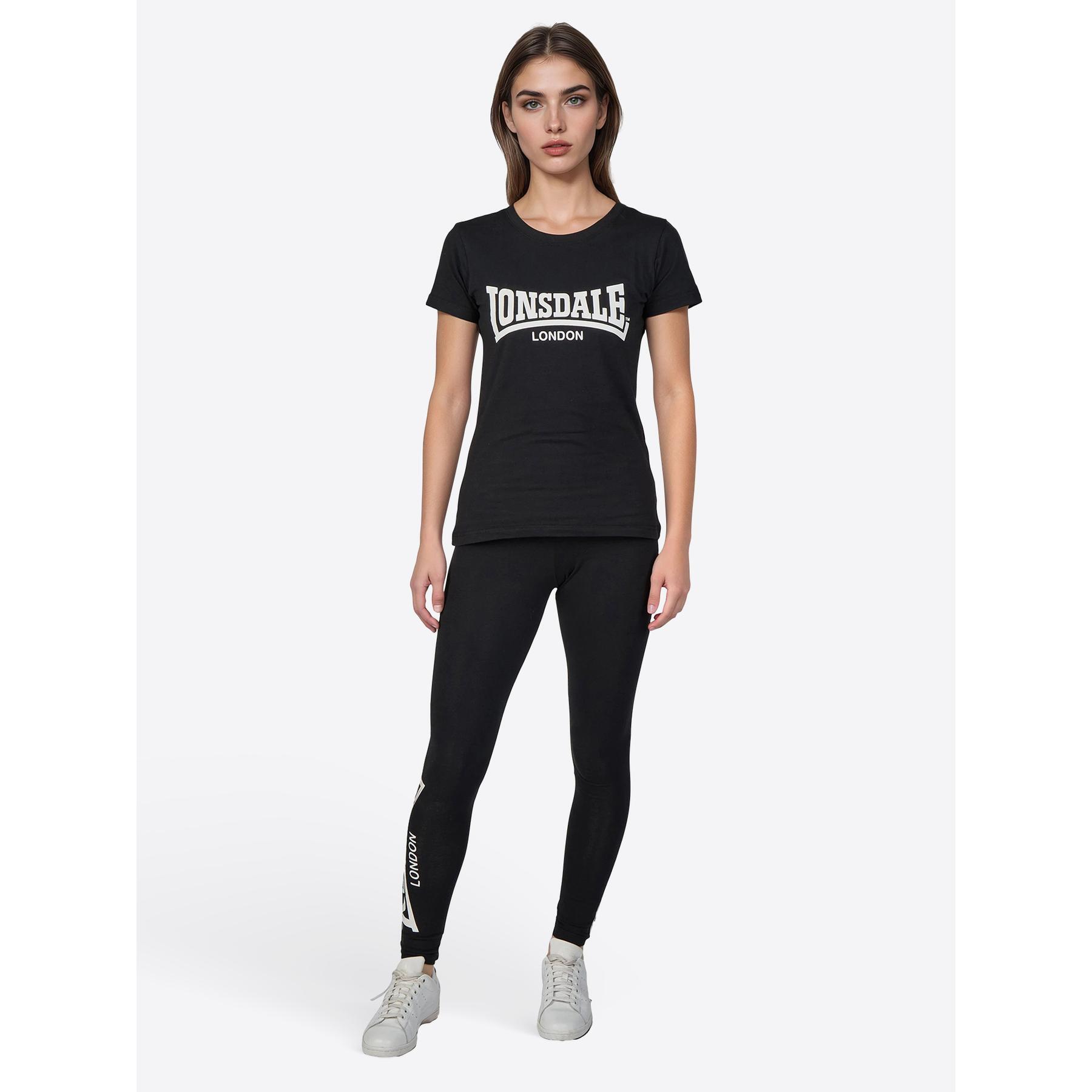 Conjunto de camiseta y leggins para mujer Lonsdale Juniper 4/7