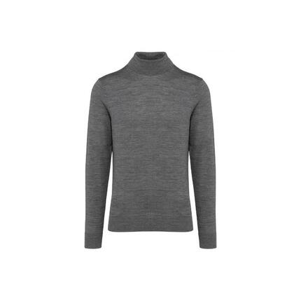 Merino-Pullover mit Rollkragen Kariban Premium