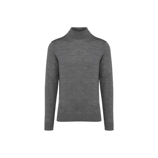 Merino-Pullover mit Rollkragen Kariban Premium