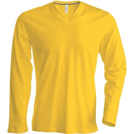 T-shirt manches longues col V Kariban