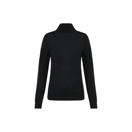 Merino-Pullover mit Rollkragen, Damen Kariban Premium