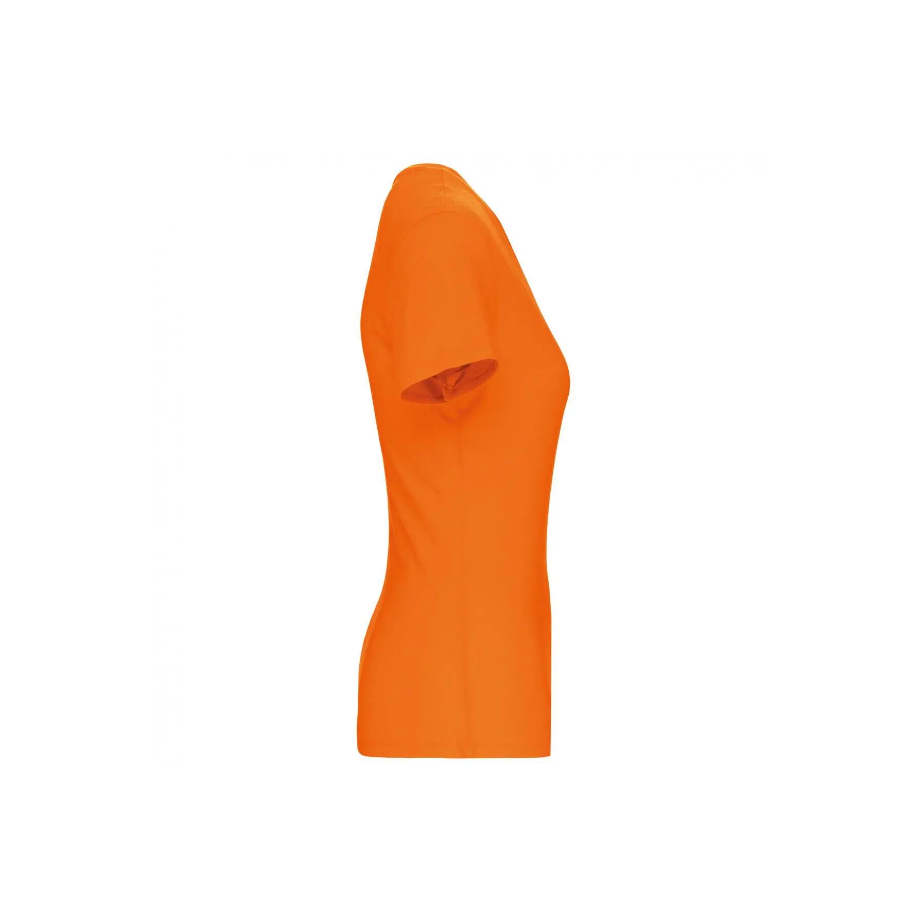 Női V nyakú póló Kariban Bio150IC 3/3