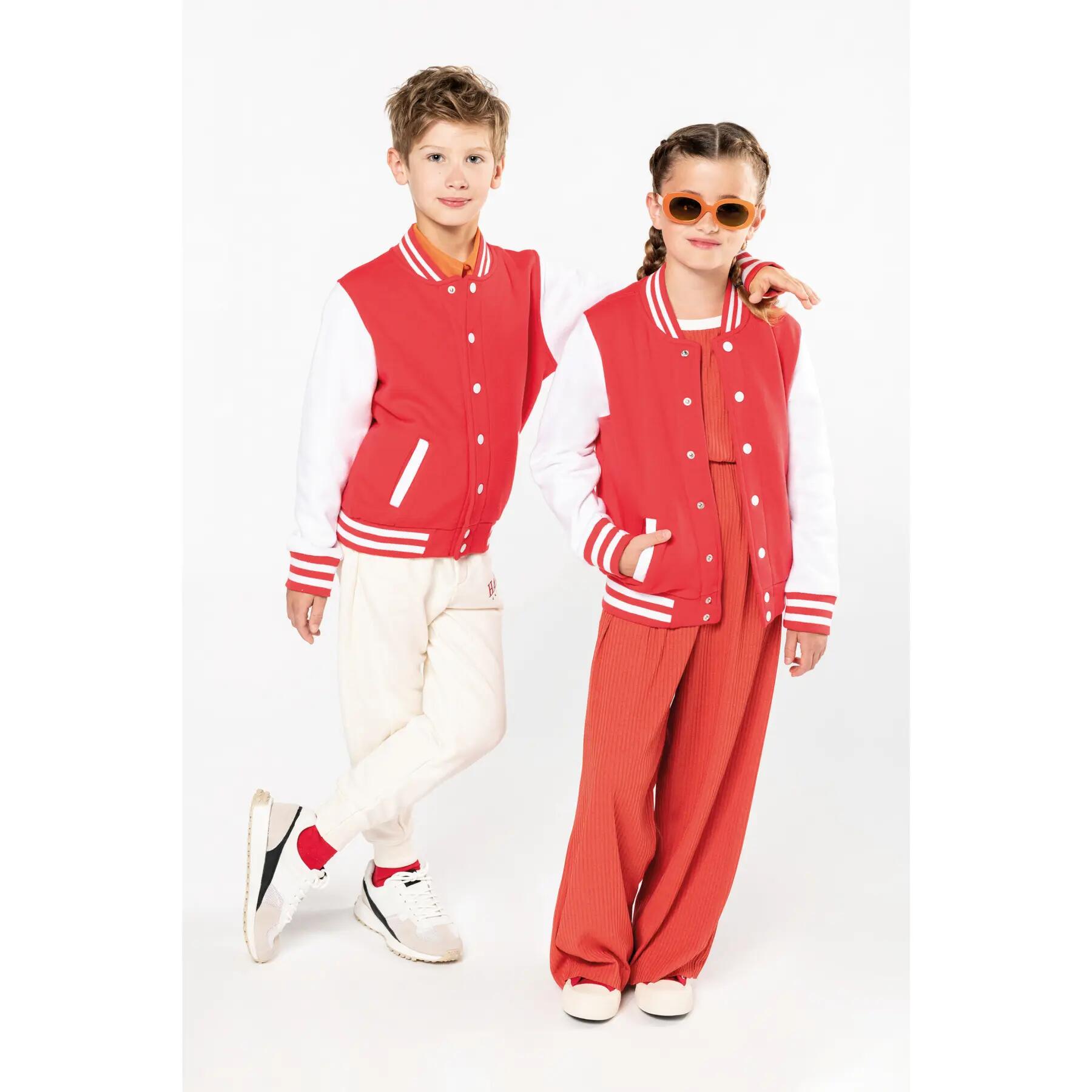 Moltonjacke Kinder Kariban 4/4