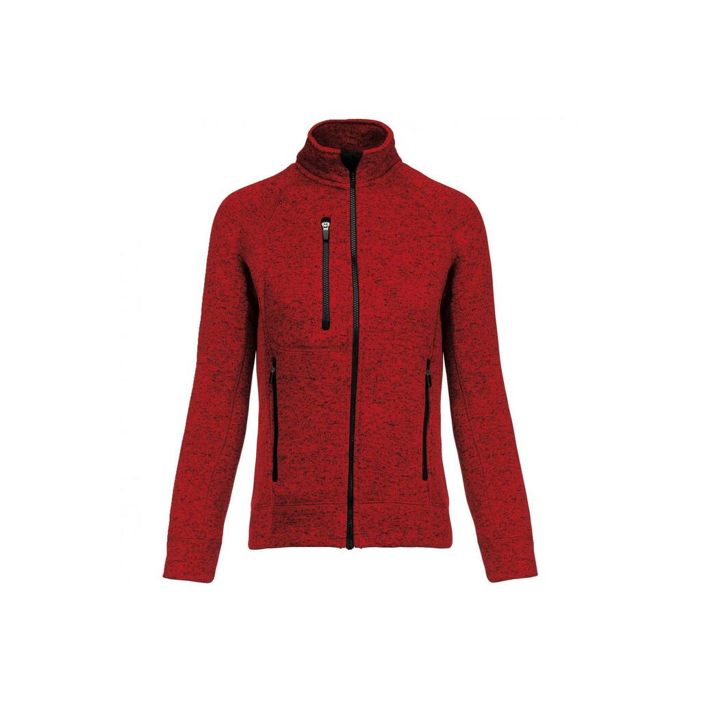 Women's mottled zipped jacket Kariban