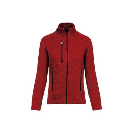 Veste zippée chinée femme Kariban