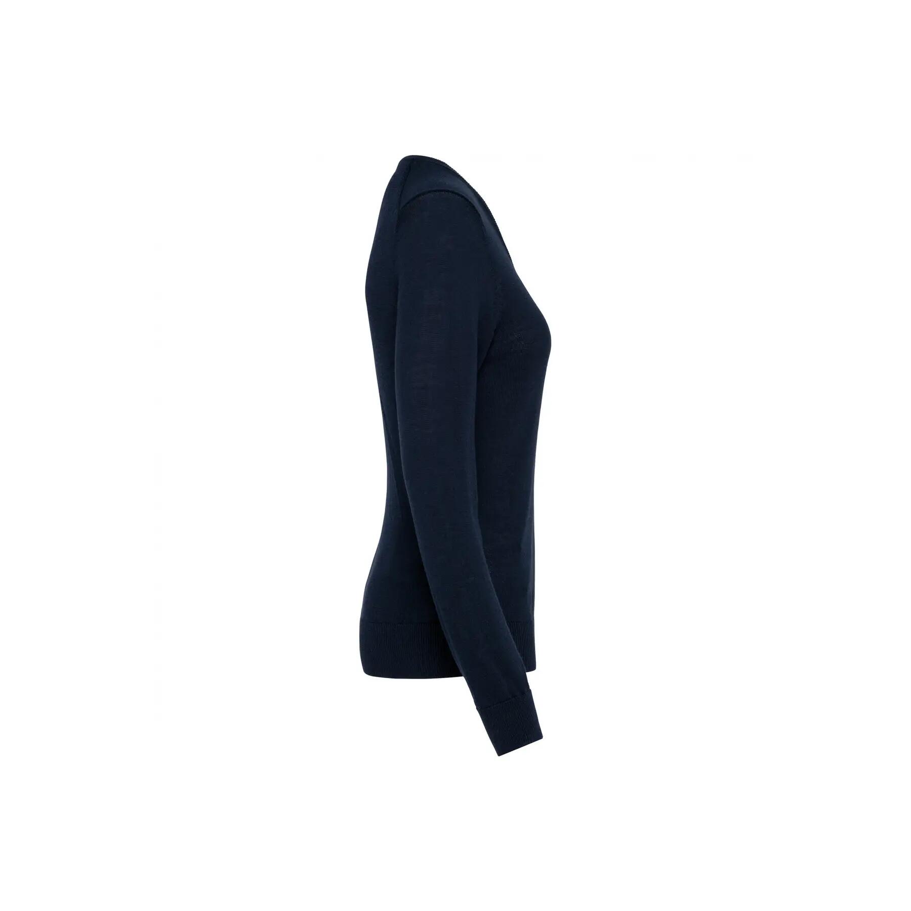 Pull merinos col V femme Kariban Premium 3/3