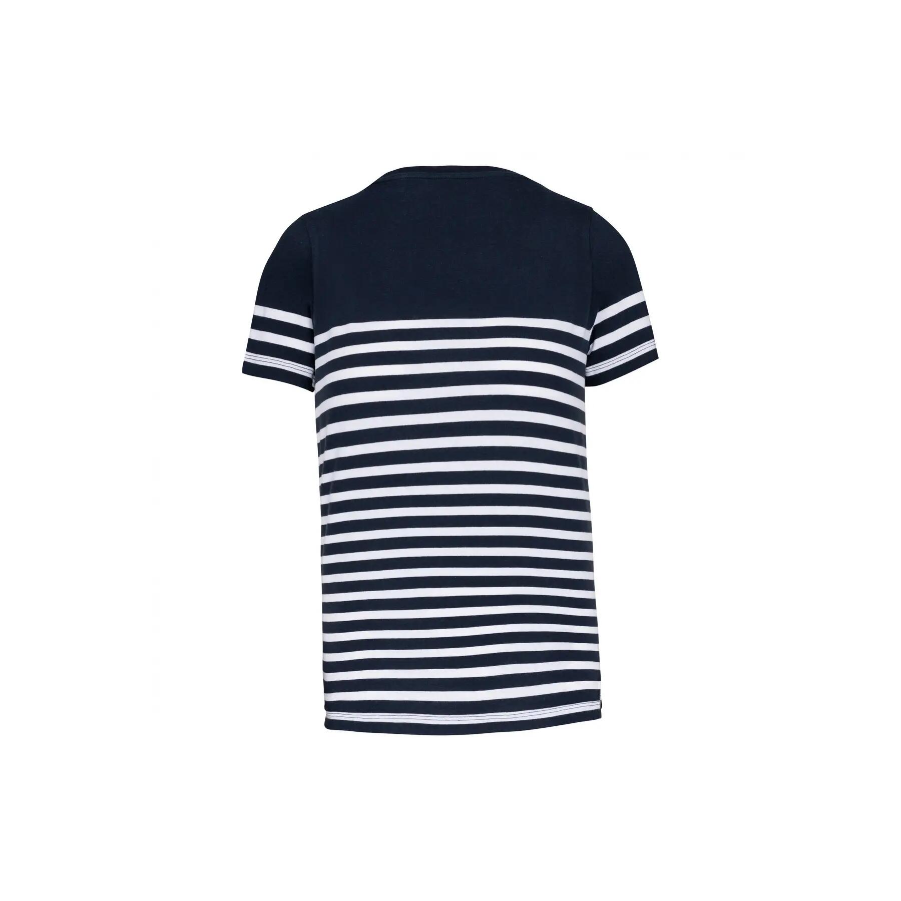 T-shirt marin enfant Kariban Bio 2/3