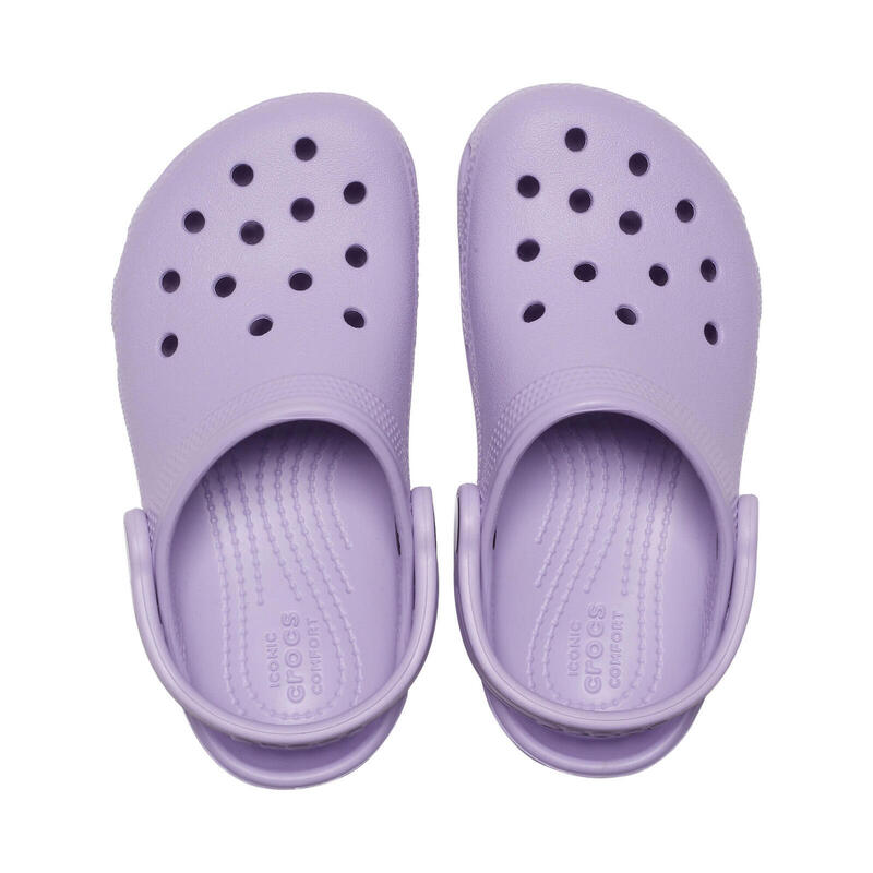 Flip-flops Crocs Model Classic Clog K Culoare Violet