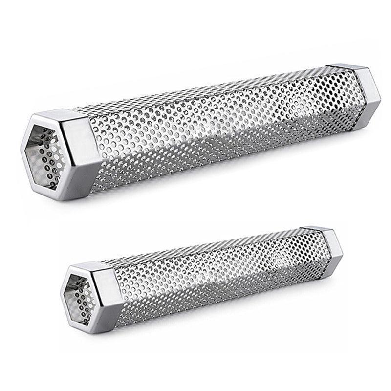 Hexagon Bbq Smoker Tube Stainless Steel Grill Accessory - 6Inch