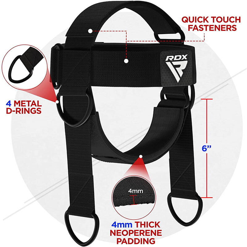 RDX H2 Nacken-Harness für Gewichtheben und Kraftübungen 2/6