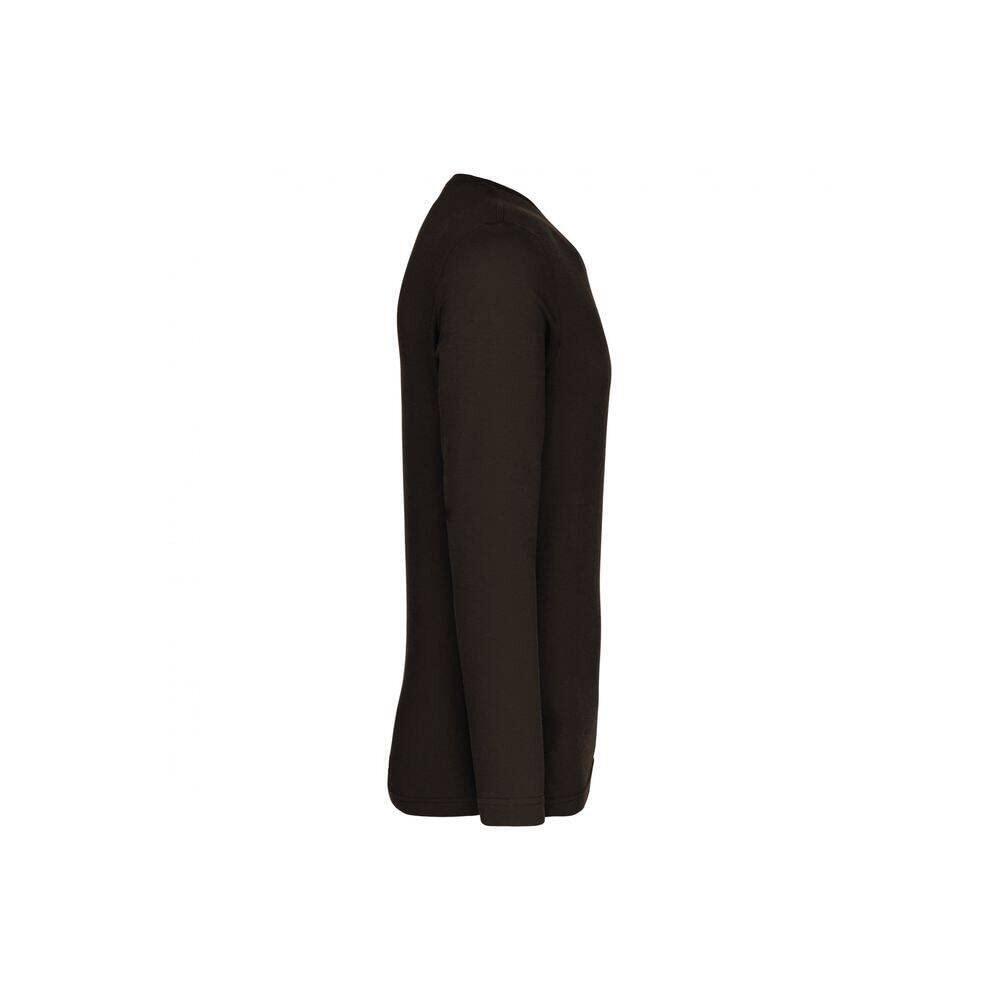 T-shirt Kariban Col V manches longues 3/7