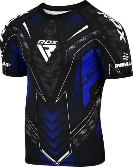 RDX IMMAF Kompressions-Rashguard Blau 2XL