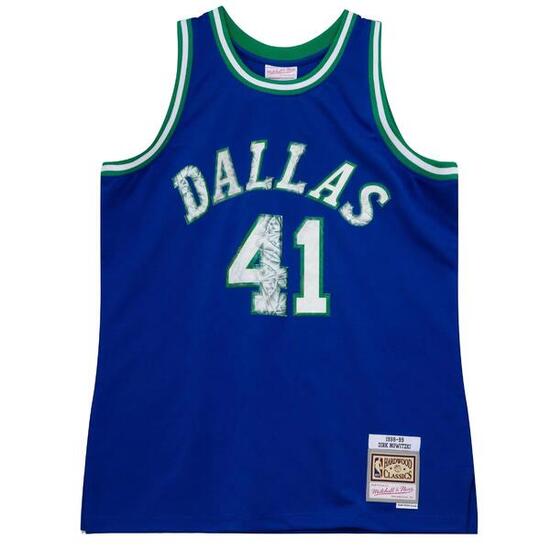 Maglia NBA Dallas Mavericks Dirk Nowitzki 1998/99