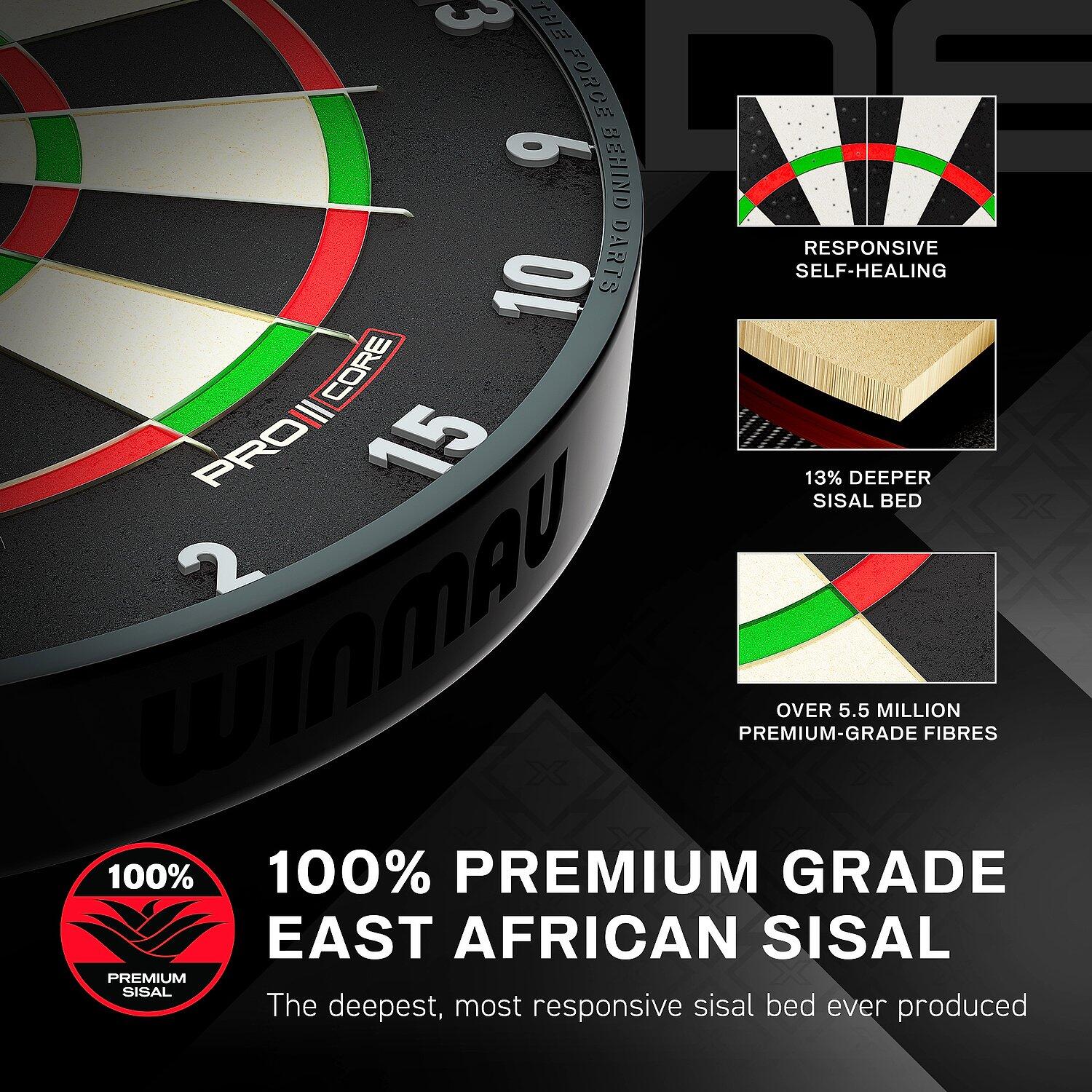 Steeldartscheibe Blade X PDC Darts / Steeldarts Unisex 2/7