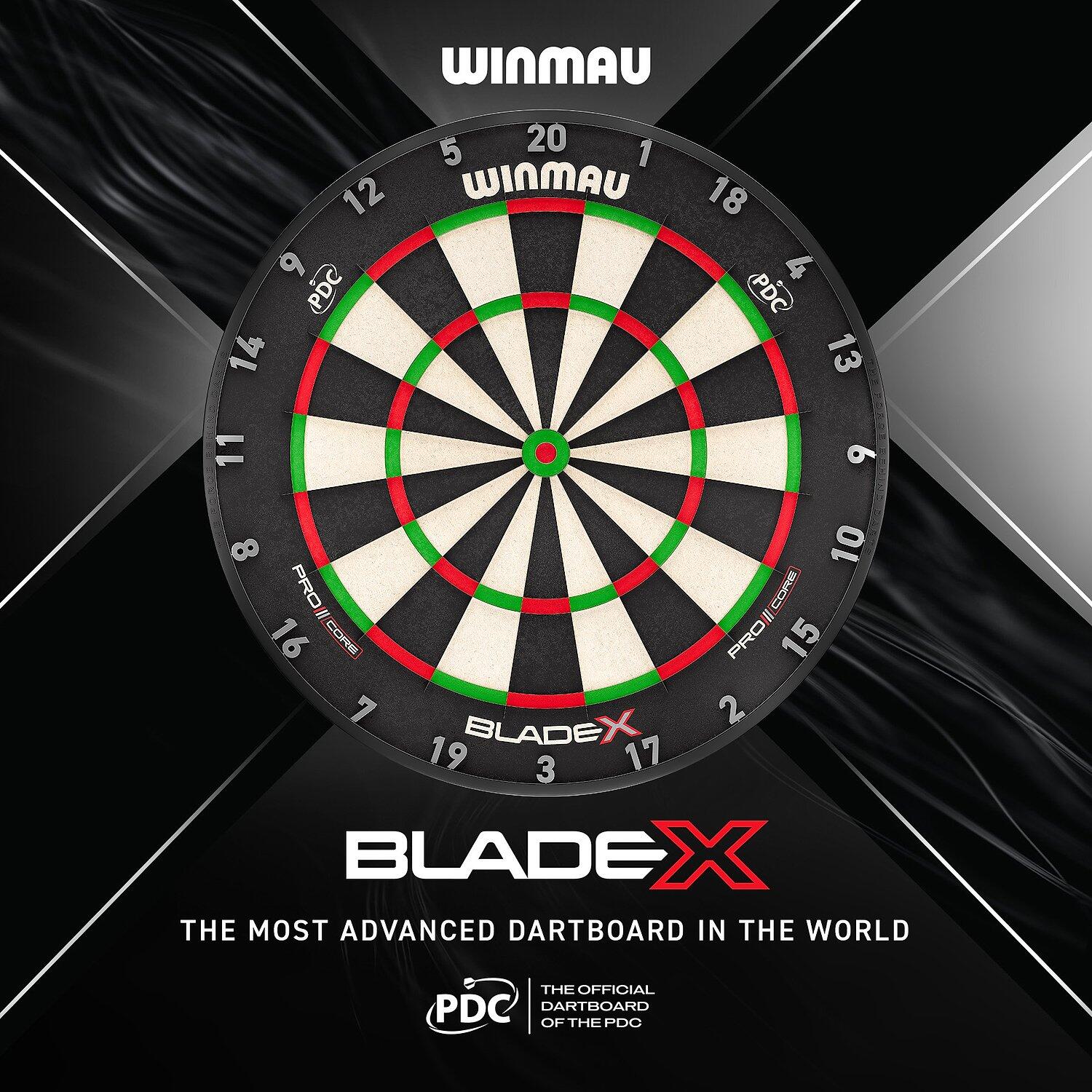 Steeldartscheibe Blade X PDC Darts / Steeldarts Unisex 6/7