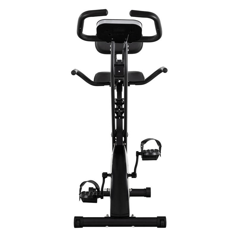 Bicicletă de exerciții pliabilă cu spătar