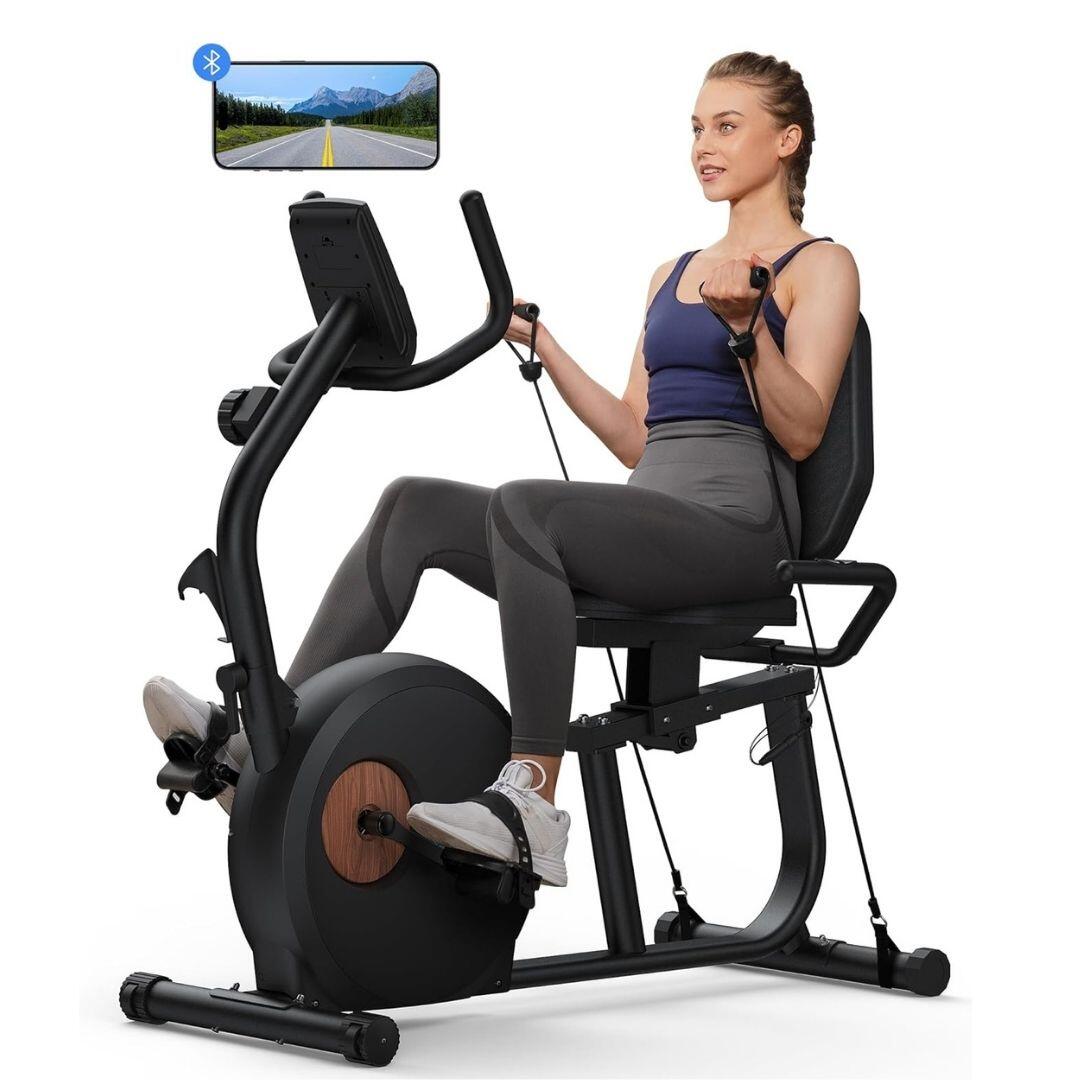 Bicicleta orizontala cu benzi elastice MR-S23, MERACH