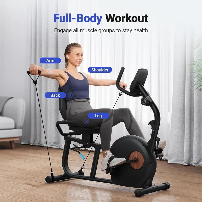 Bicicleta orizontala cu benzi elastice MR-S23, MERACH