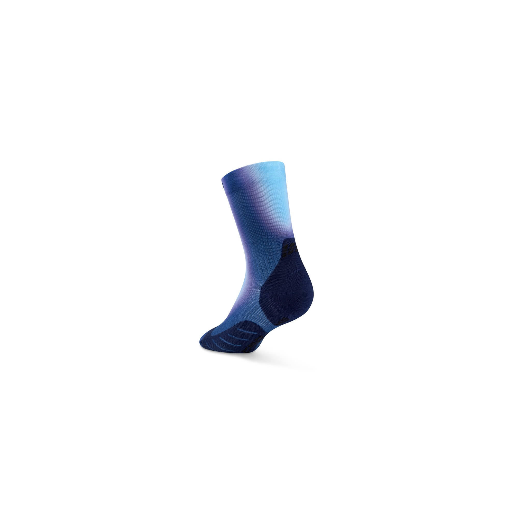 Șosete compresie CEP Run Gradient Mid Cut 5.0 - albastru | alergare