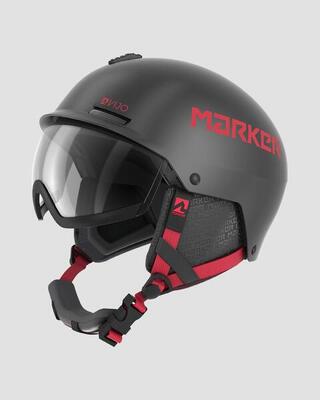 Skihelm marker vijo black red