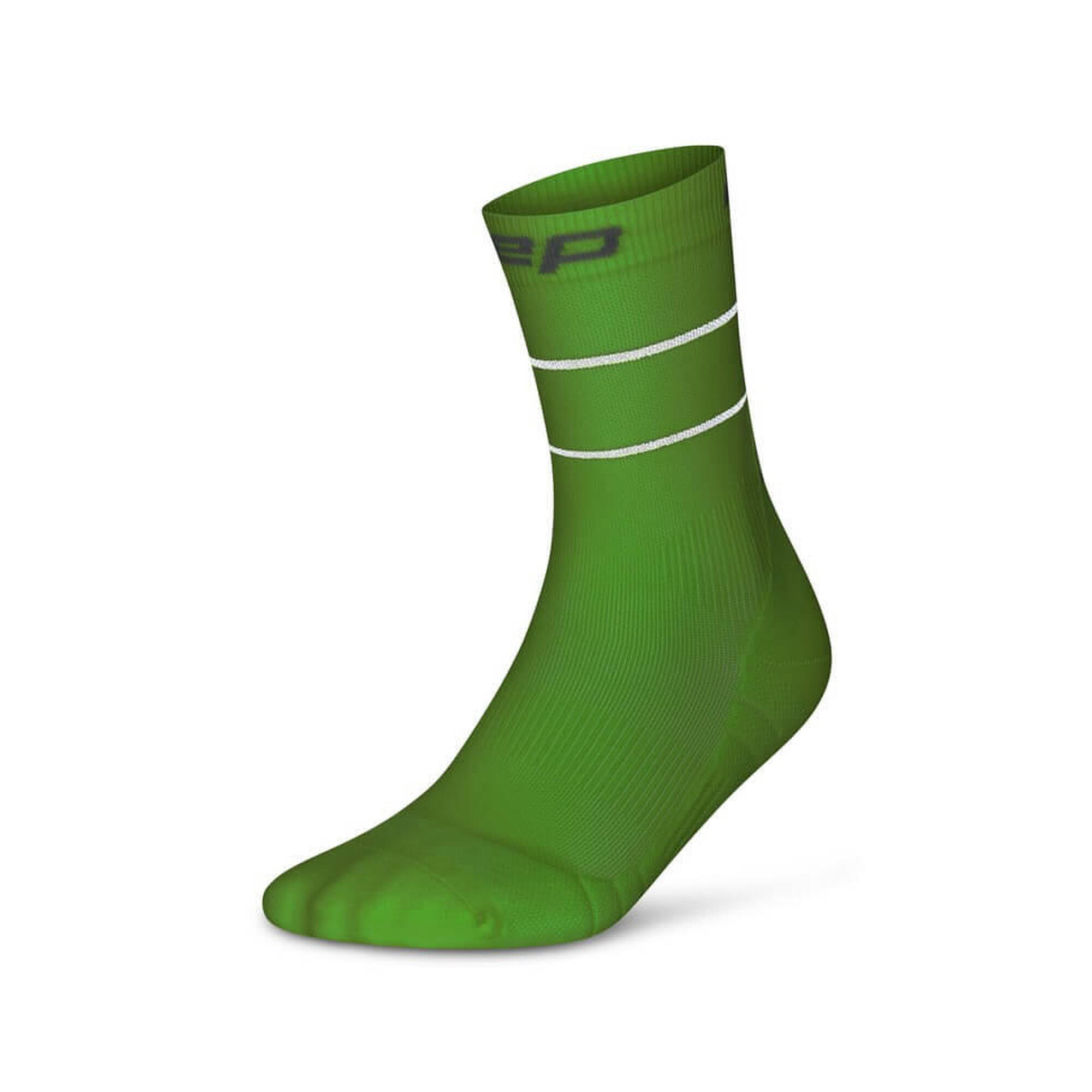 Șosete compresie CEP Pro Run Reflective 2.0 W mid cut - galben neon | alergare…