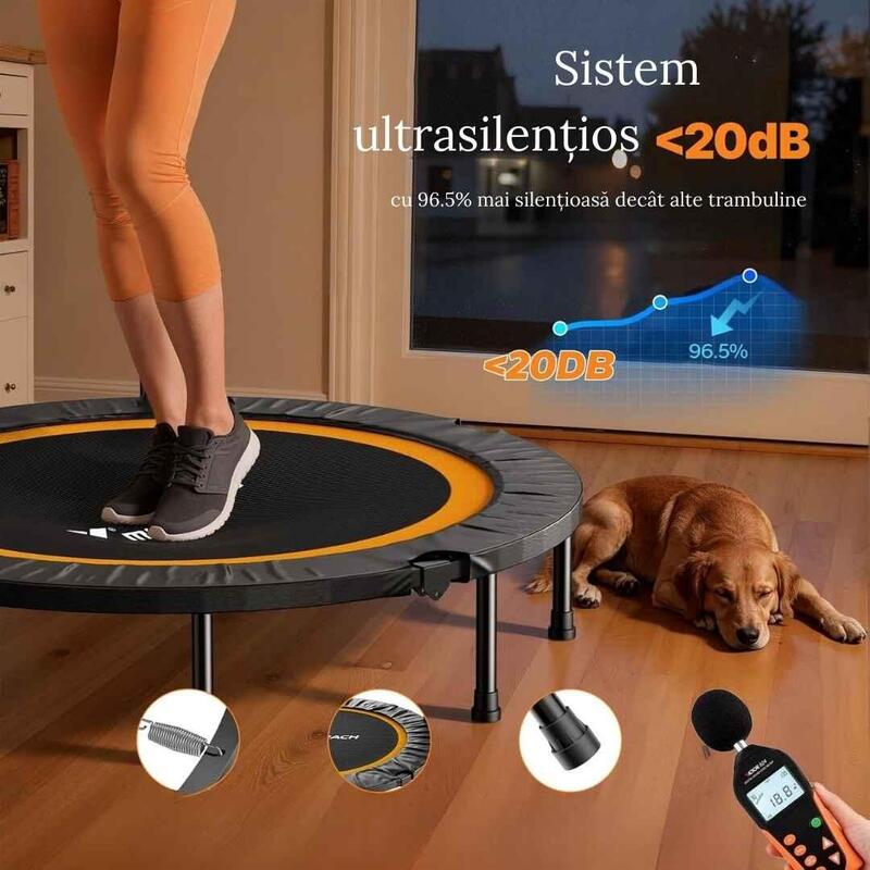 Trambulina fitness Ф122cm, MR-2421B2, Merach
