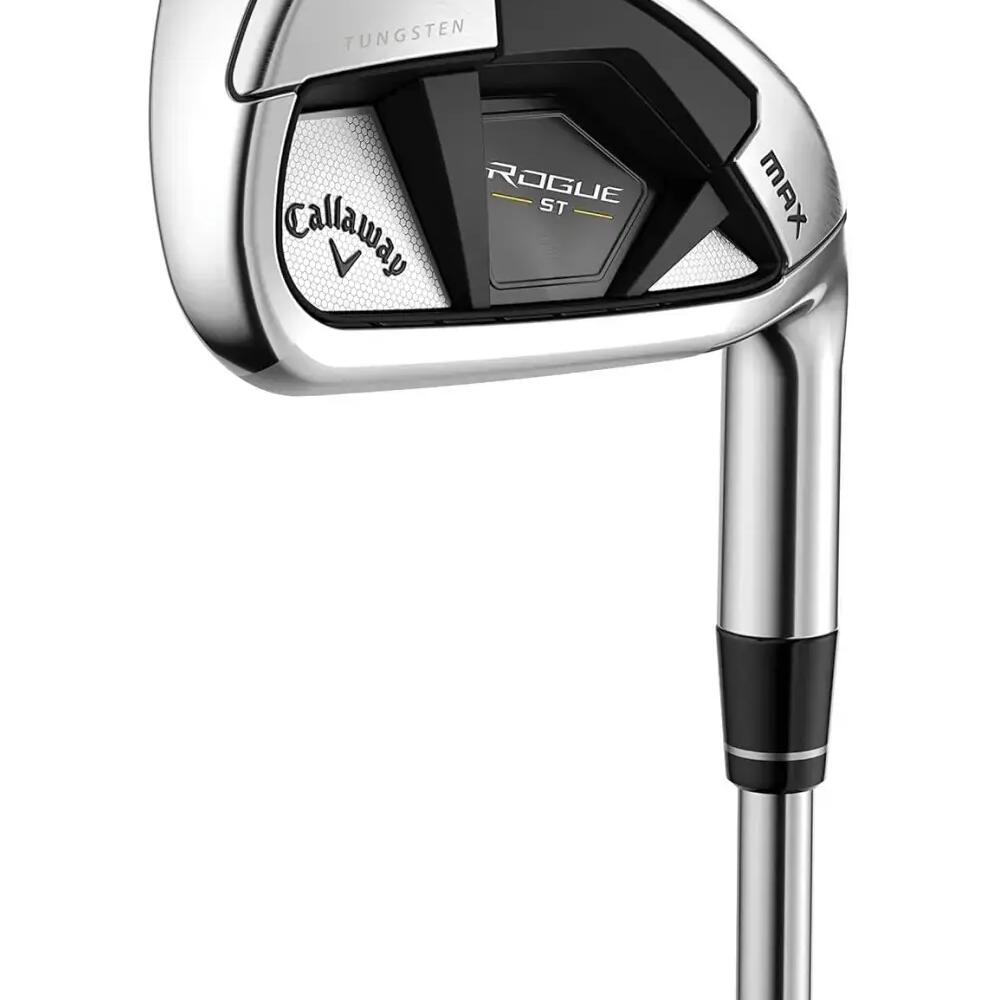Set of 7 Callaway Golf Rogue ST Max 24 irons, regular graphite shaft 5-PW+SW