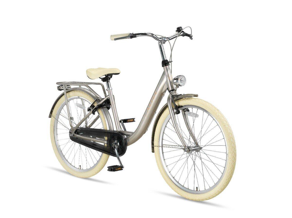 Altec Candy Kinderfiets, wit - stalen frame, V-brakes en terugtraprem 2/3