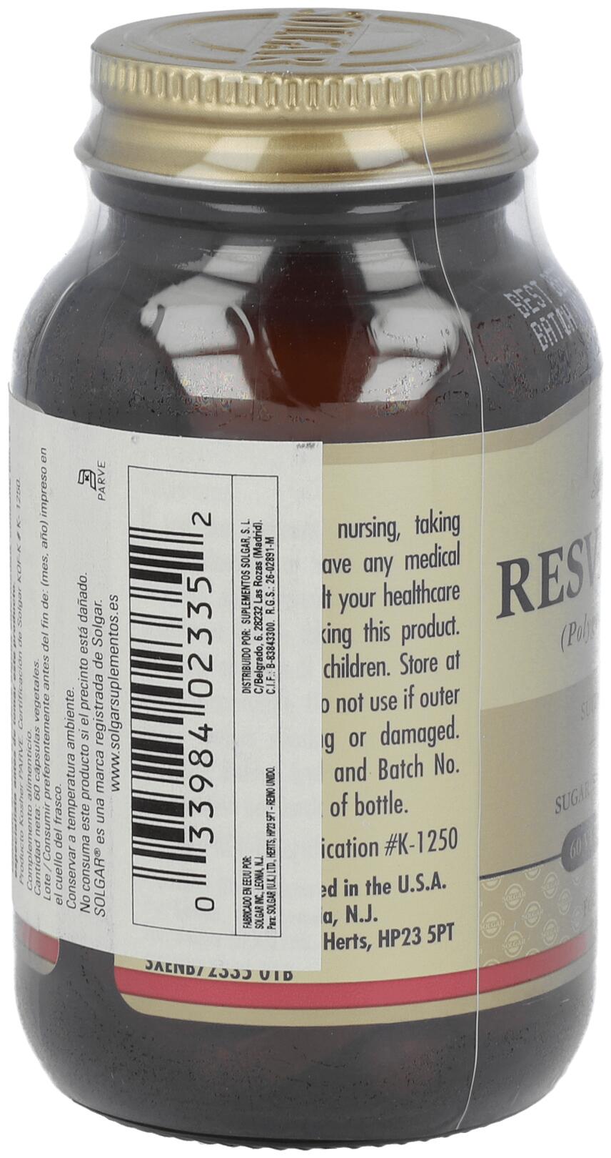 Resveratrol 60 cápsulas 3/3