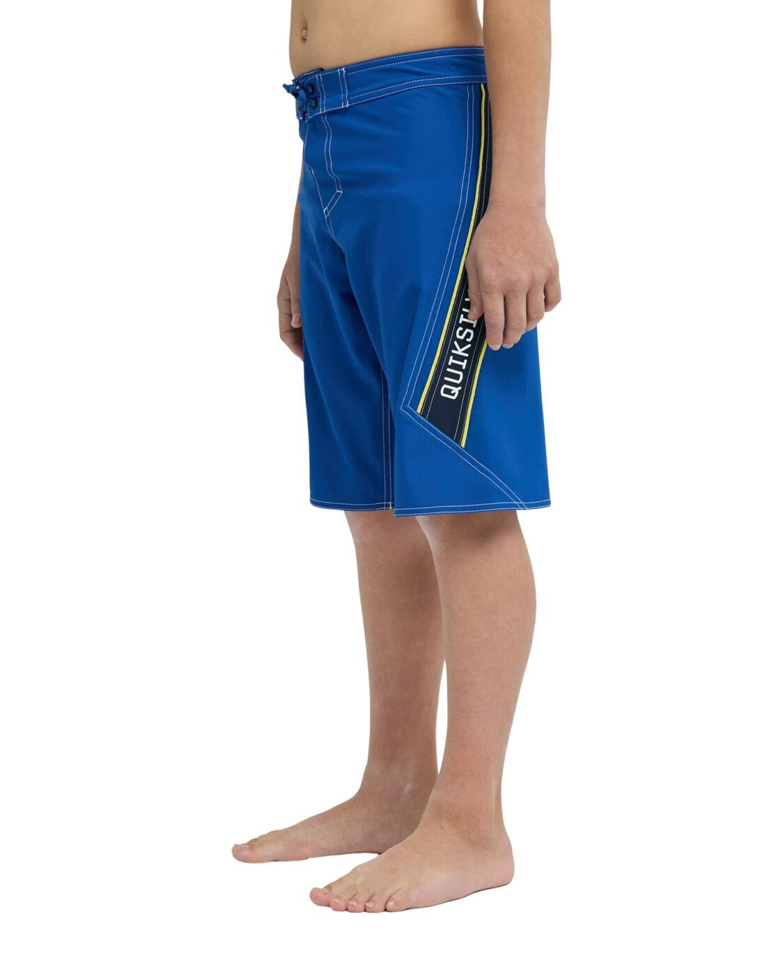 Boardshort SURFSILK CLICKER YTH 19" Bleu Garçon 3/4