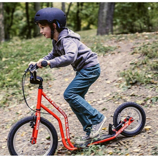 Yedoo Wzoom Rouge trottinette enfant 6-10 ans