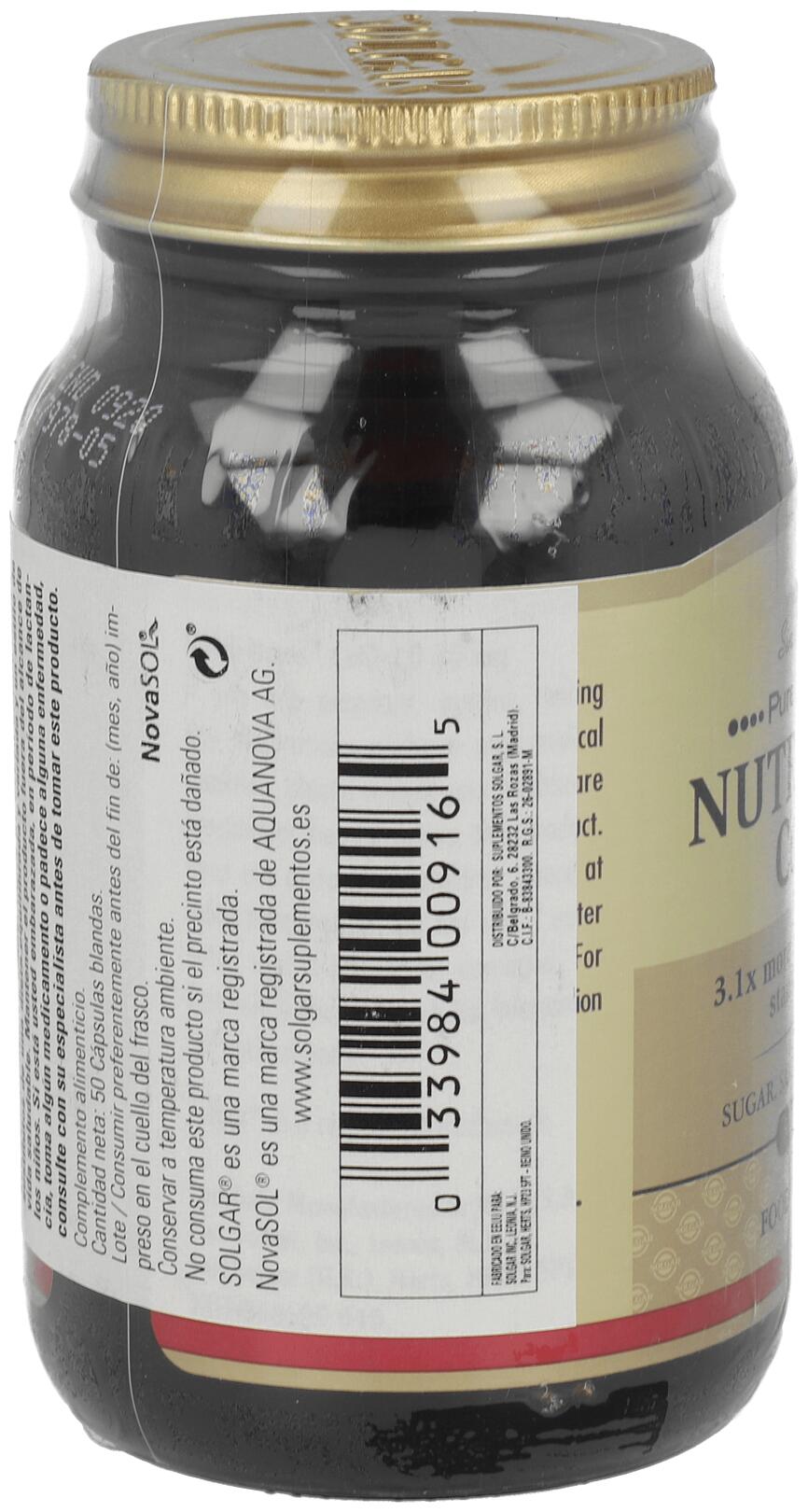 Nutri-Nano Coenzima CoQ-10 50 Cápsulas Blandas 3/3