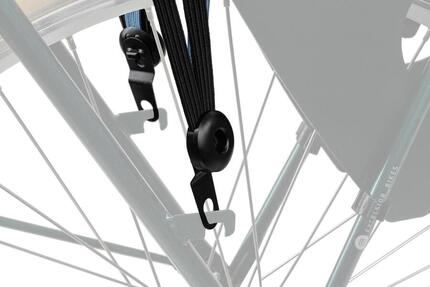 CONTEC Urban Fix 3-fach Zurrgurt mit Edelstahlhalter 54 cm