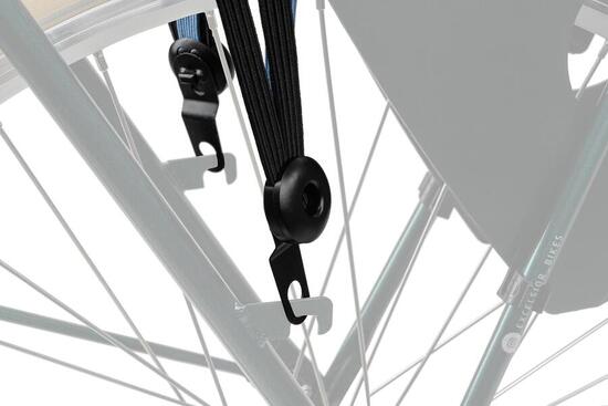 CONTEC Urban Fix cinghia di fissaggio 3 vie con supporto in acciaio inox 54 cm