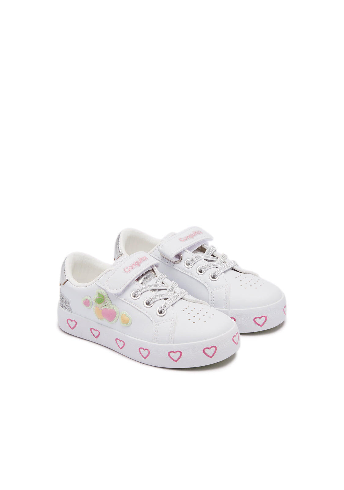 Zapatillas Conguitos Detalles Corazón 2/4