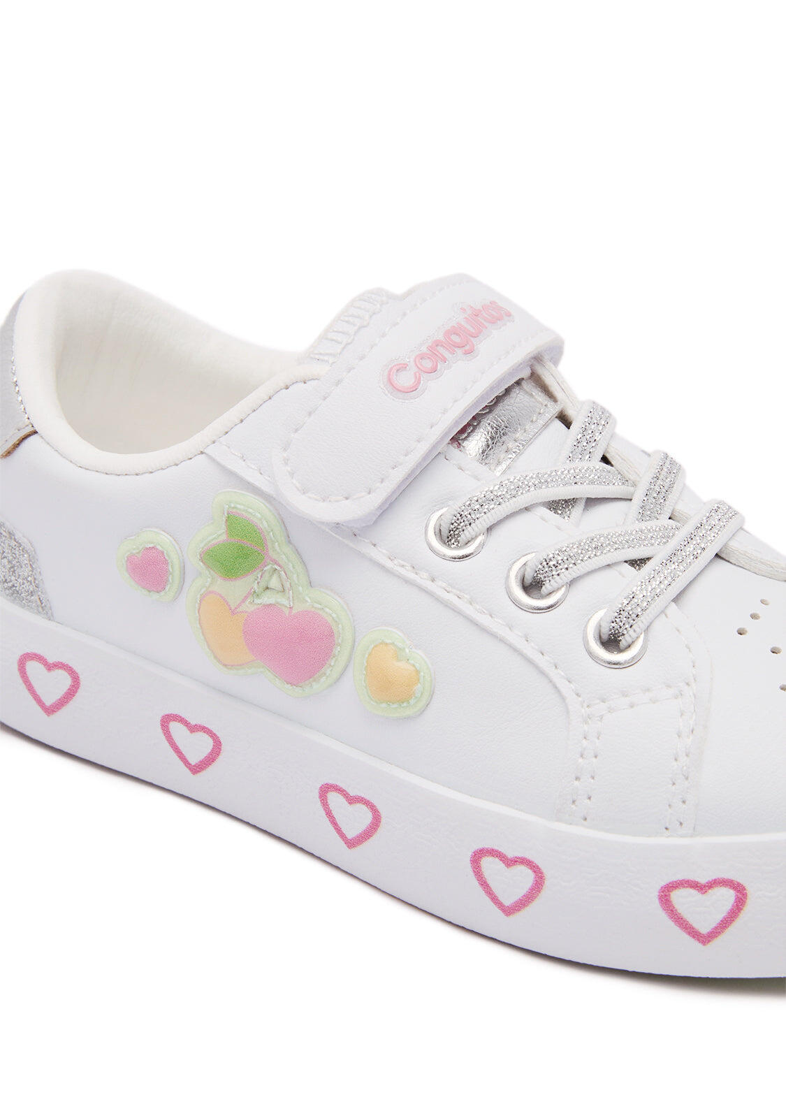 Zapatillas Conguitos Detalles Corazón 4/4