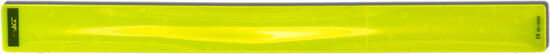 4-ACT automatisch aufrollbares Reflexband 3 x 34 cm gelb