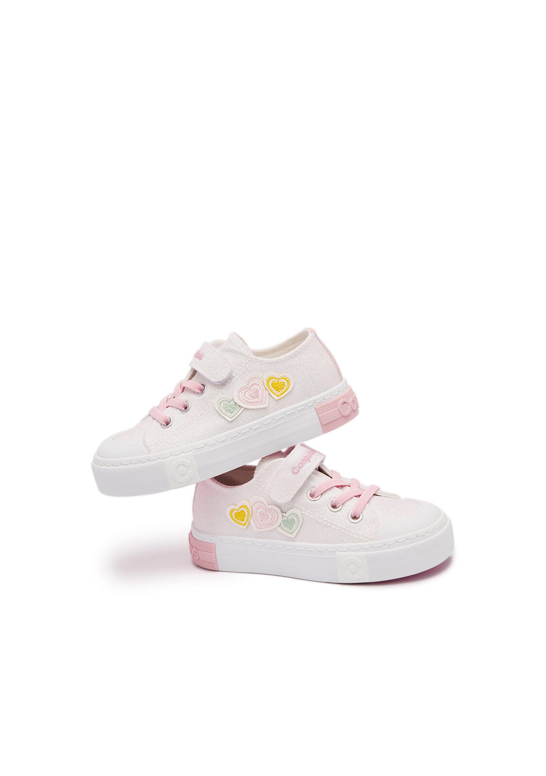 Zapatillas Conguitos Glitter Corazón 3/4