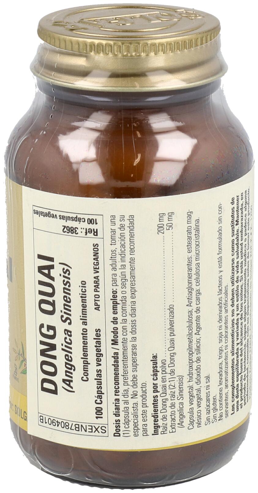 Dong Quai (Angelica sinensis) 100 Cápsulas 2/3