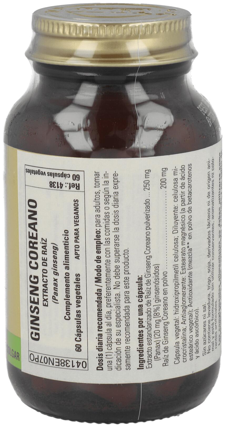Extracte din plante Sănătatea sexuală Korean Ginseng Root Extract 60 buc 2/3