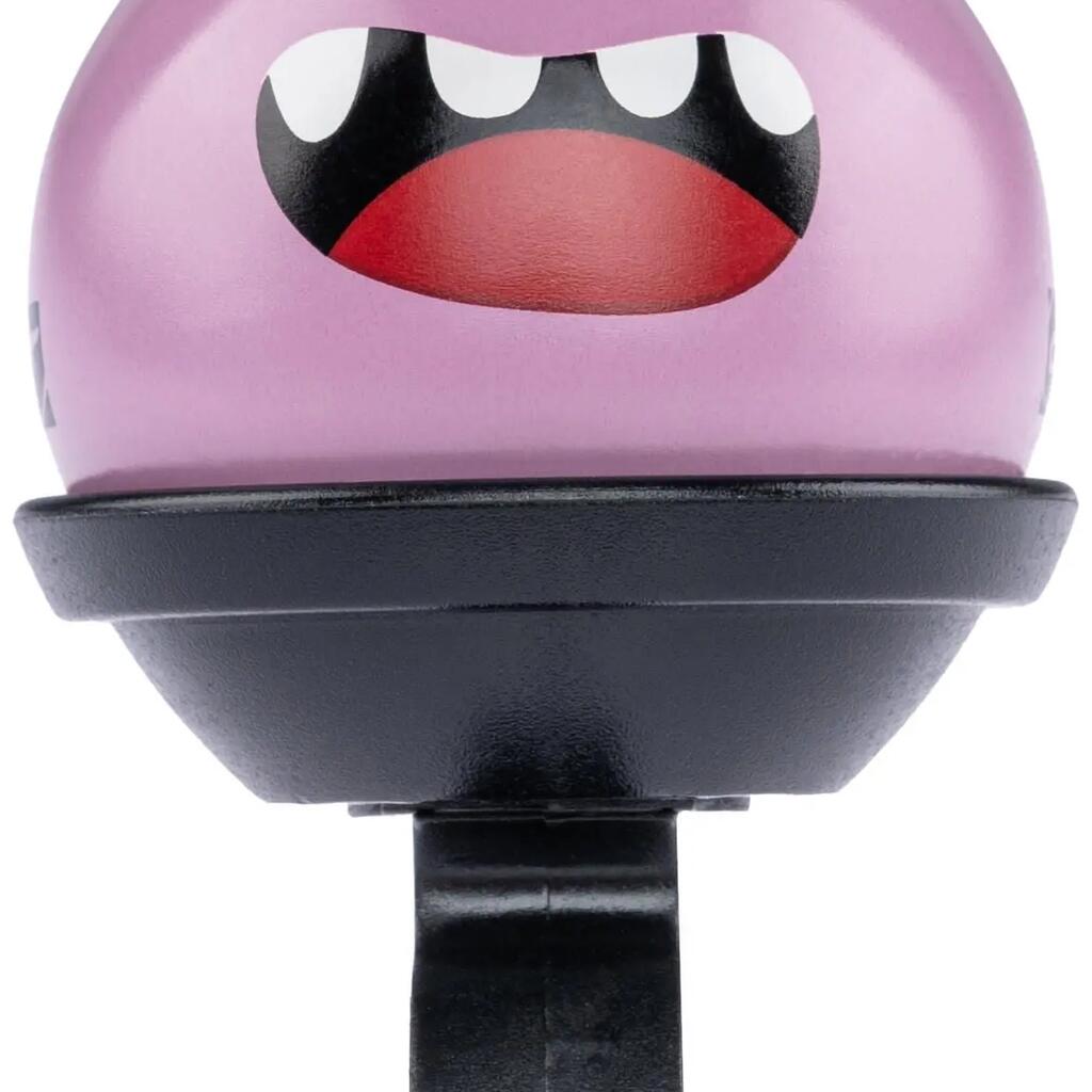 CONTEC Beast children's bike bell Ø45 mm, clamp 22.2 mm, pink