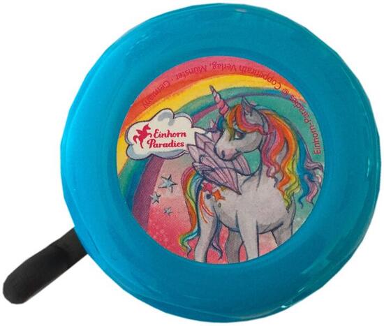 BIKE FASHION campanello bici bambino 'Unicorn Paradise' 55 mm acciaio