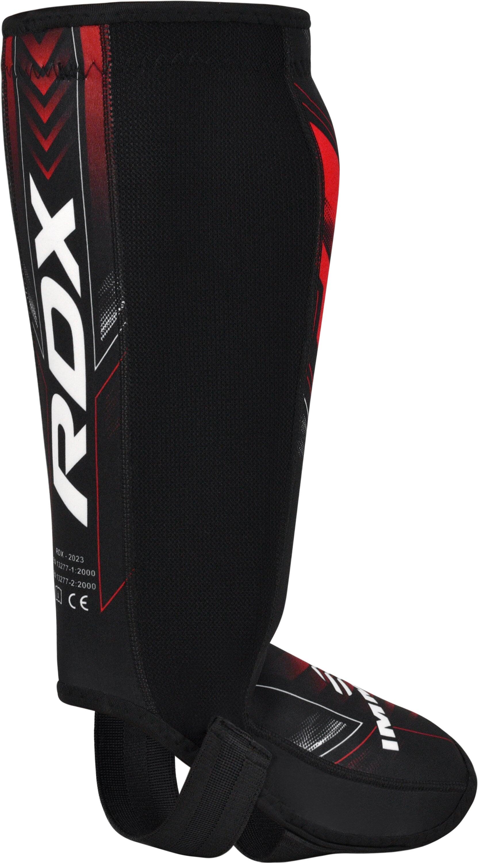 IMMAF Neopreen Scheenbeen-Wreefbeschermers Rood - S 3/7