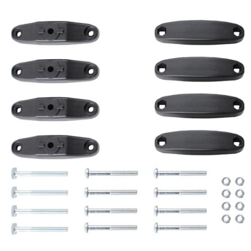 Adaptador de aço para racks de esqui Menabo Iceberg 1/1