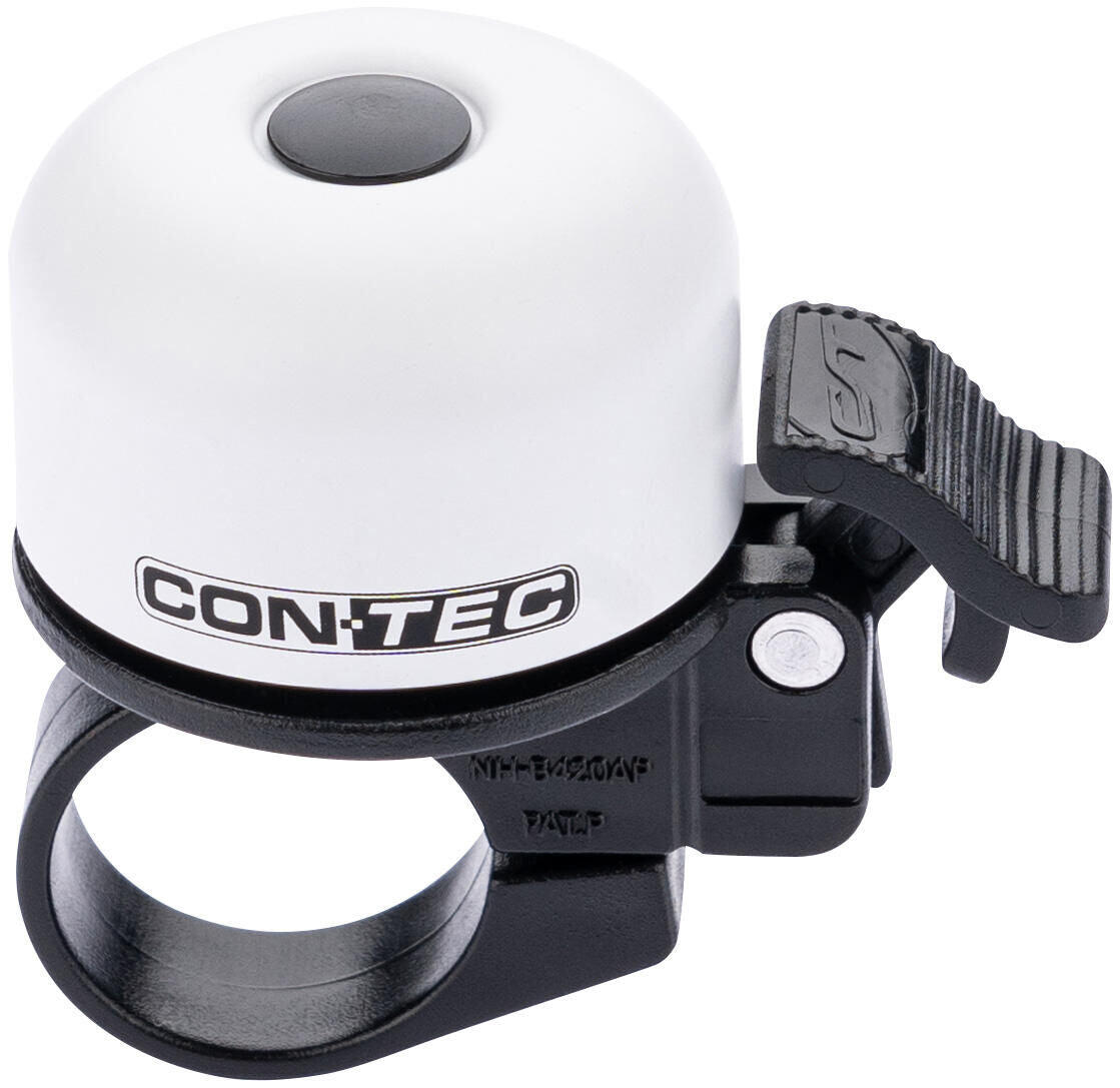 CONTEC mini dzwonek Bing 37 mm matowy biały