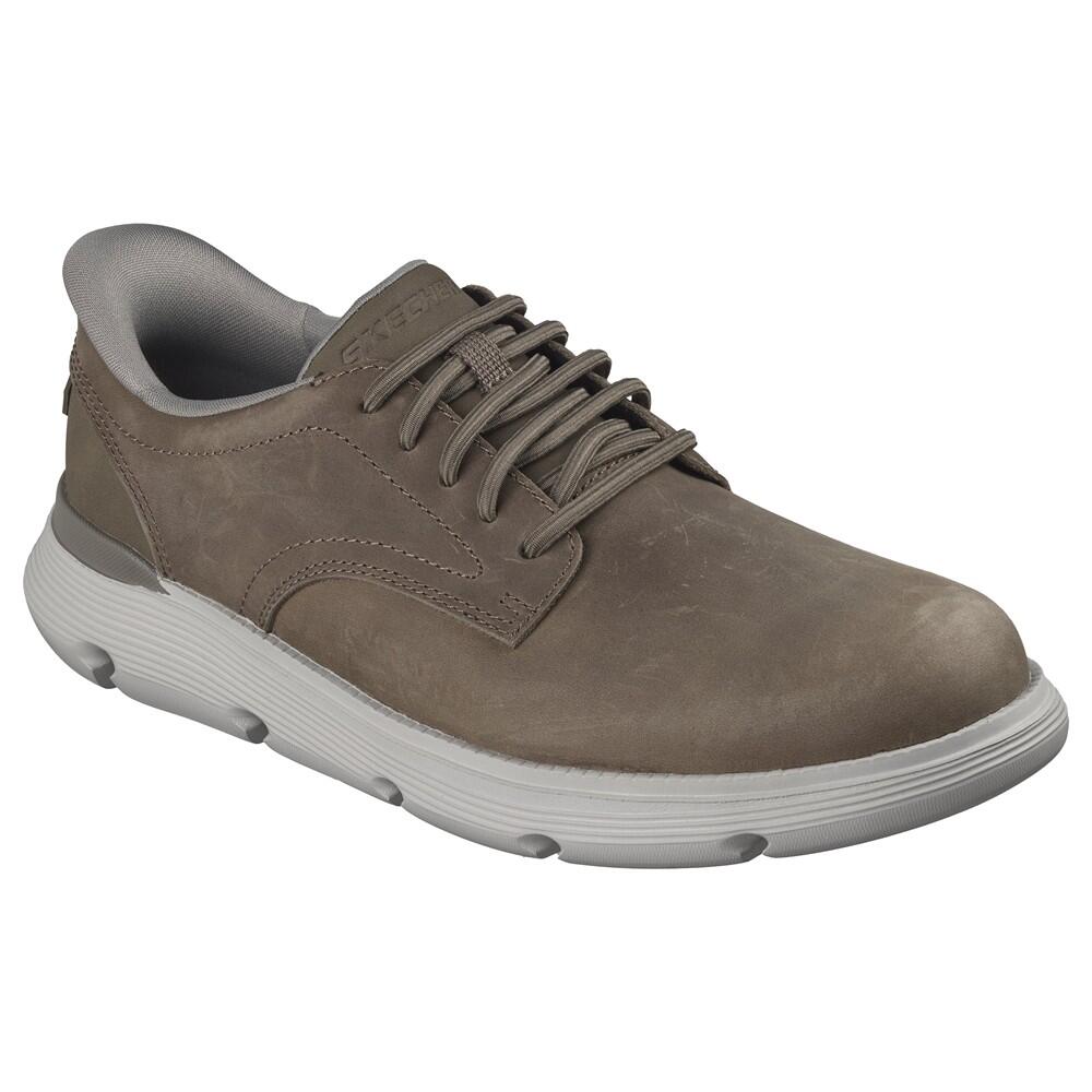 Zapatilla Hombre Skechers Slip-ins Garza Duran Piel Taupe 2/7